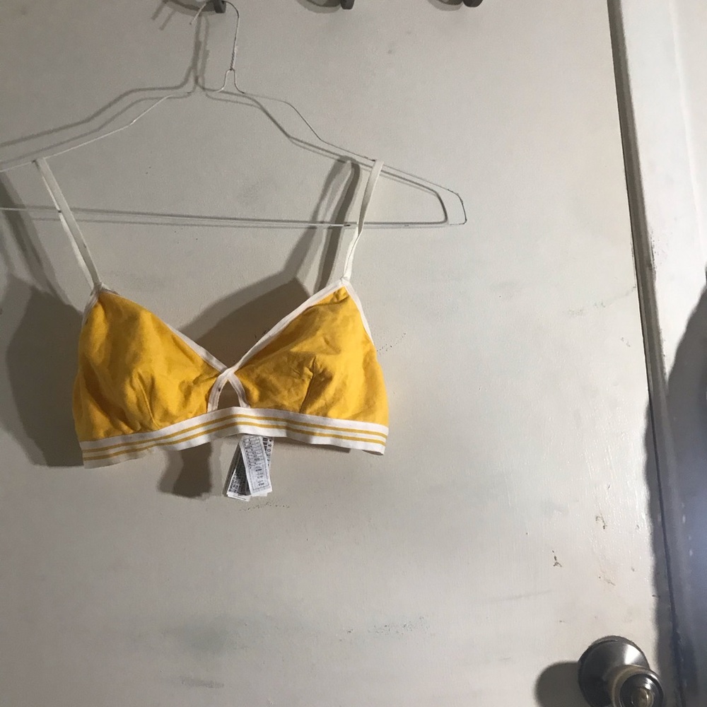 Yellow bralette